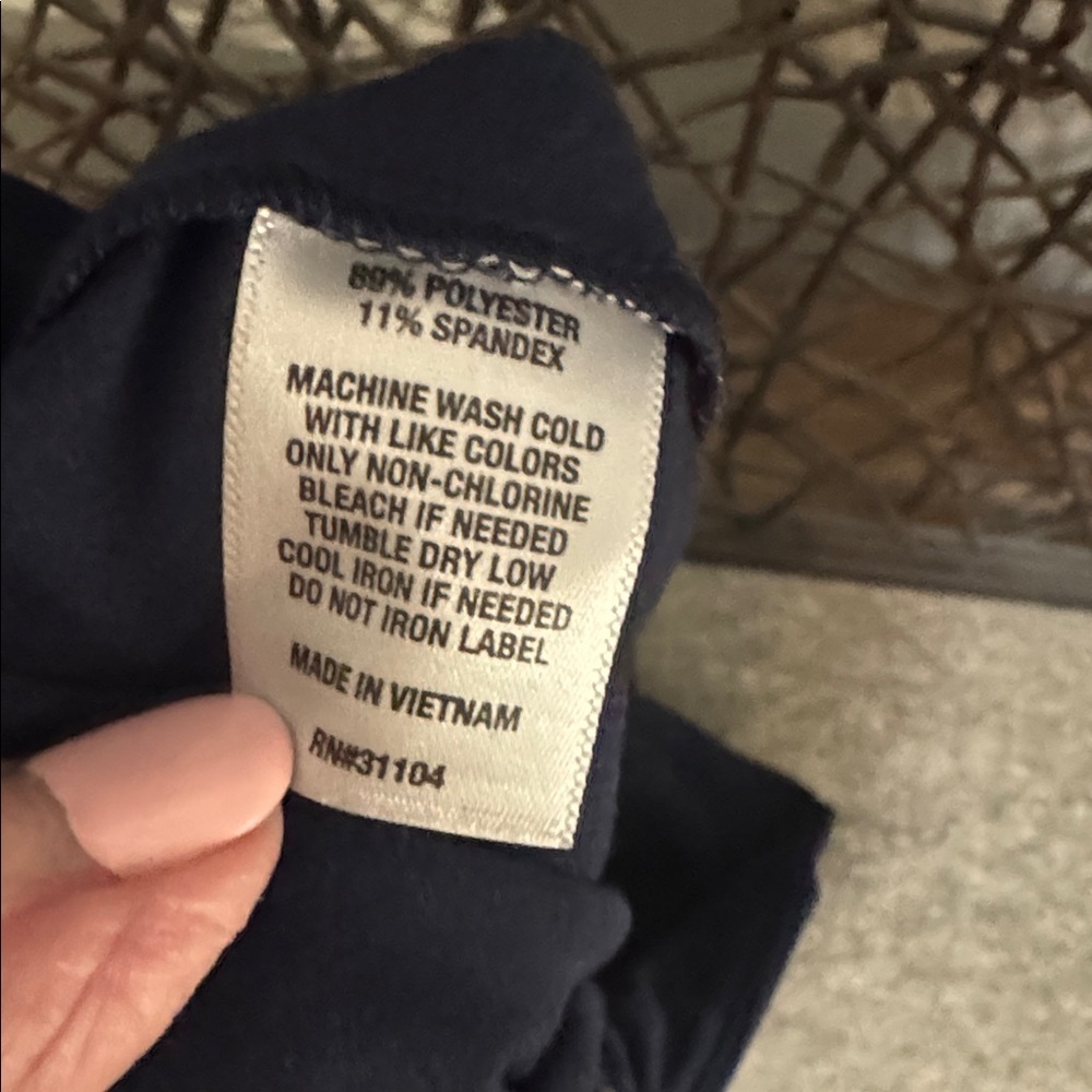 Wonderly Studio Navy High Rise Leggings P/L NWT Stretch - Picture 6 of 7